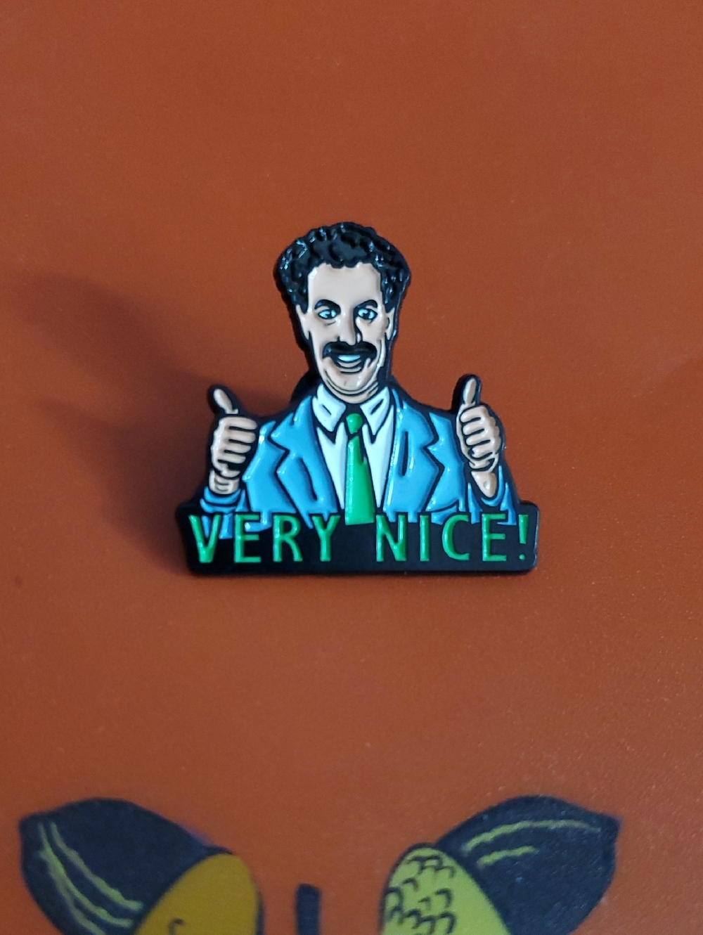 Very Nice! BORAT enamel pin